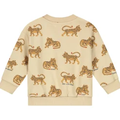 Truien & Vesten|Truien & Sweaters*Prénatal baby sweater lange mouwen all over print blauw Soft Bisquit