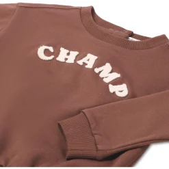 Truien & Vesten|Truien & Sweaters*Prénatal baby sweater lange mouwen tekst bruin Chocolatbrown