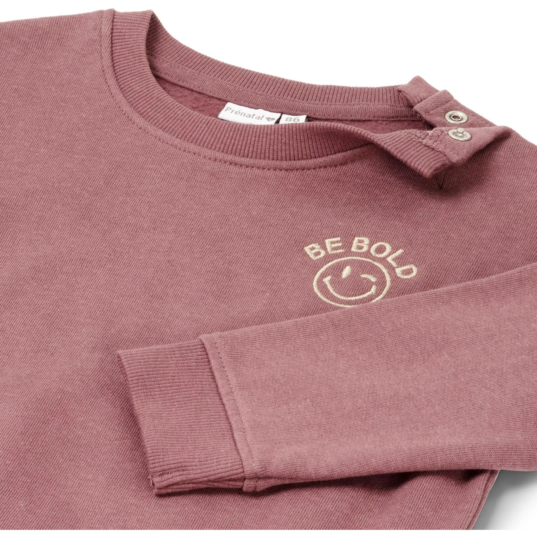 Truien & Vesten|Truien & Sweaters*Prénatal baby sweater lange mouwen printopdruk paars Grape Purple
