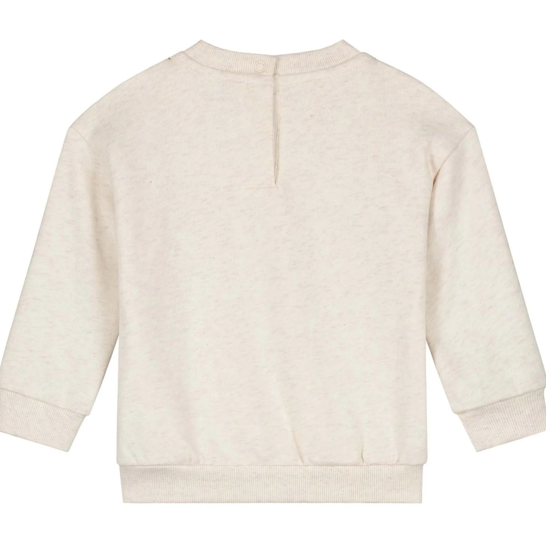Truien & Vesten|Truien & Sweaters*Prénatal baby sweater lange mouwen printopdruk multi Soft Brown Melange