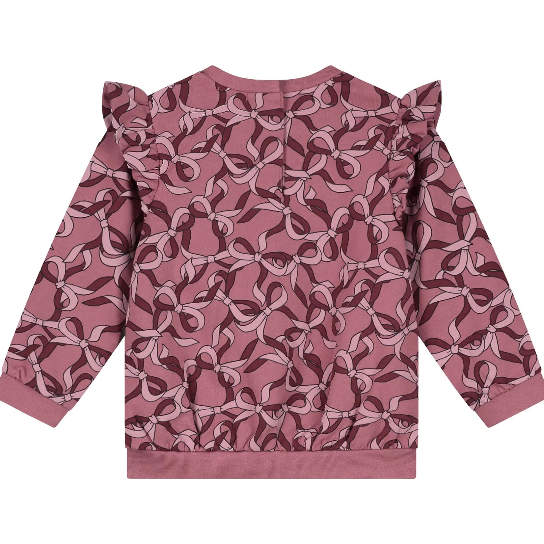 Truien & Vesten|Shirts & Blouses*Prénatal baby sweater lange mouwen all over print roze Light Pinkshade
