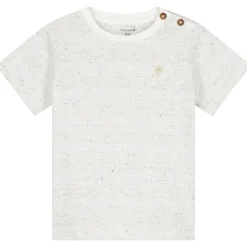 Shirts & Blouses|Shirts & Blouses*Prénatal baby T-shirt korte mouwen effen wit Dark Off-White