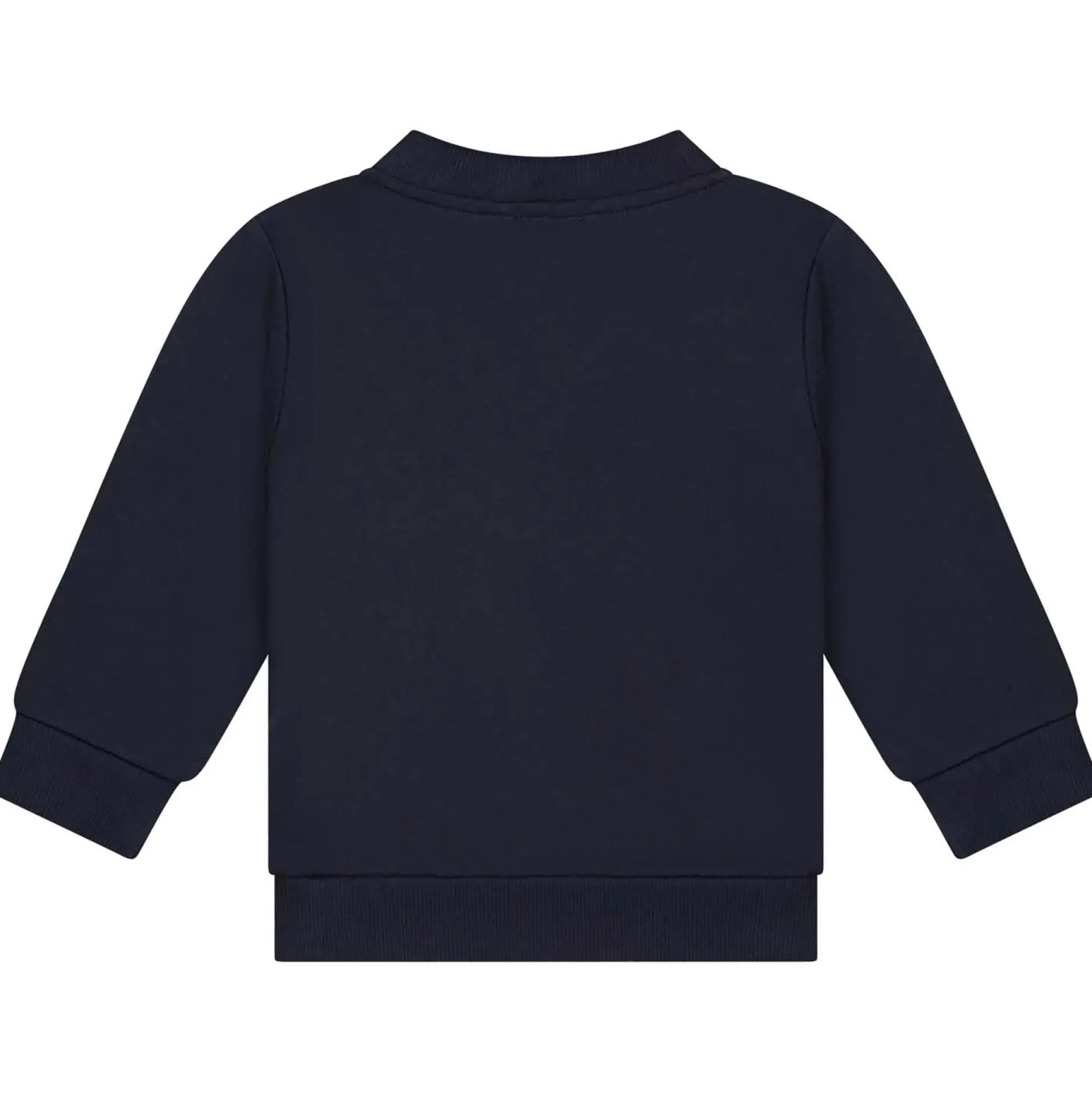 Truien & Vesten|Vesten*Prénatal baby vest lange mouwen effen blauw Dark Bluegrey
