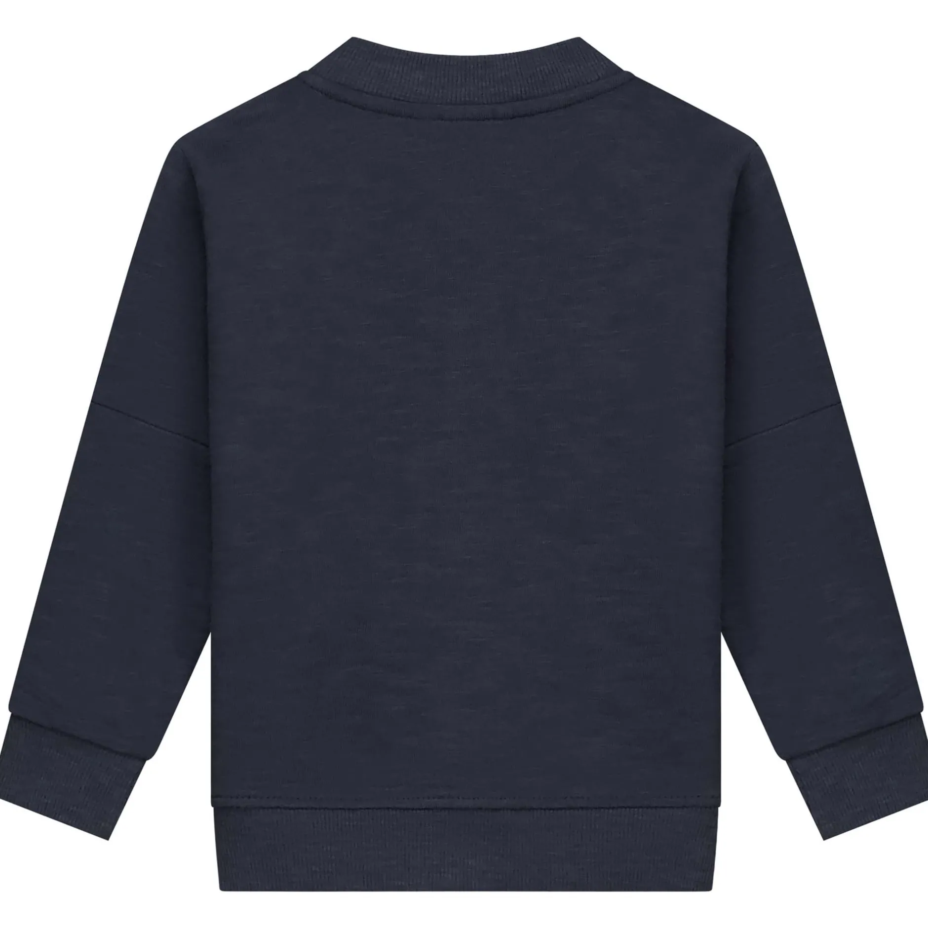 Truien & Vesten|Vesten*Prénatal baby vest lange mouwen effen blauw Dark Bluegrey