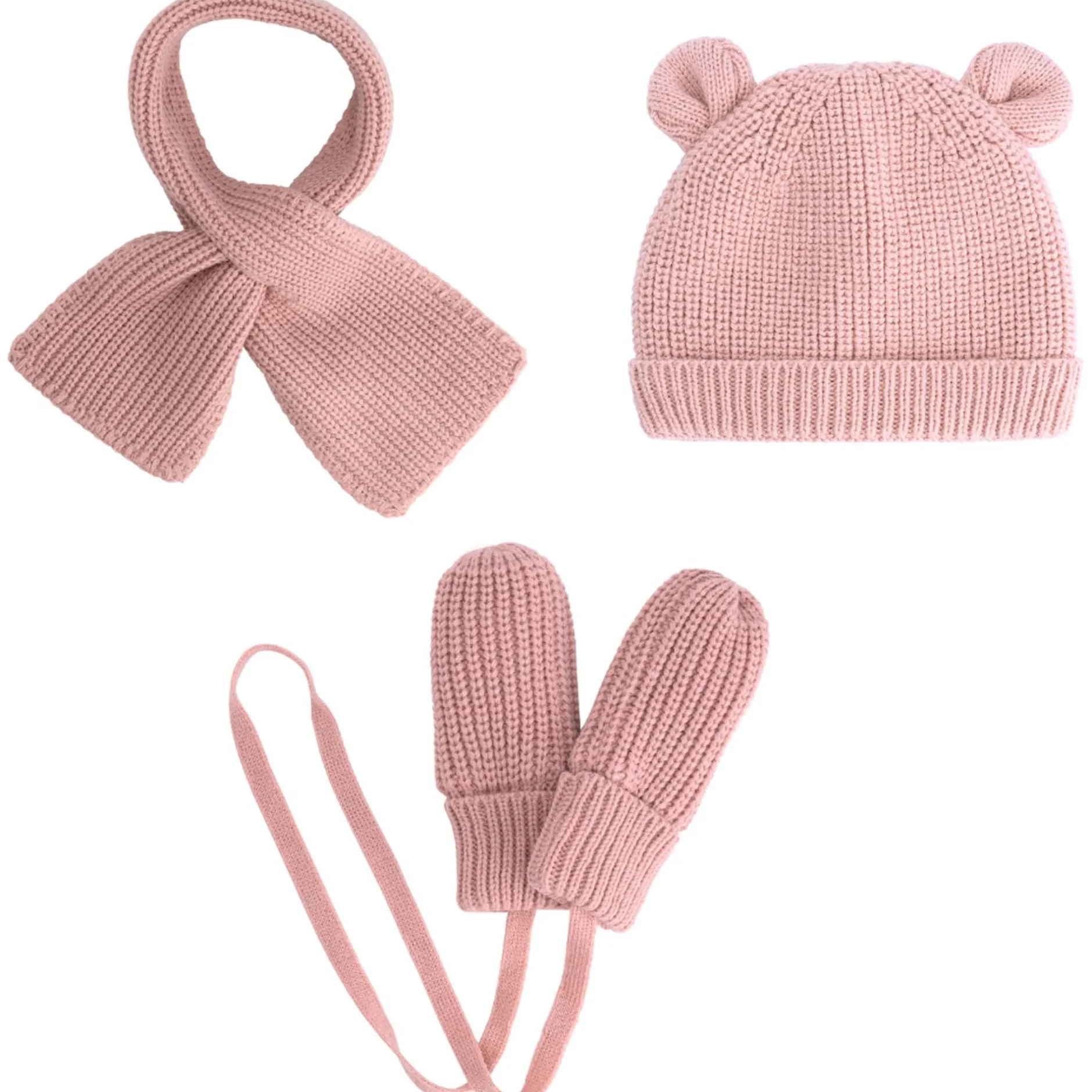 Accessoires|Accessoires*Prénatal baby wanten roze Soft Pink