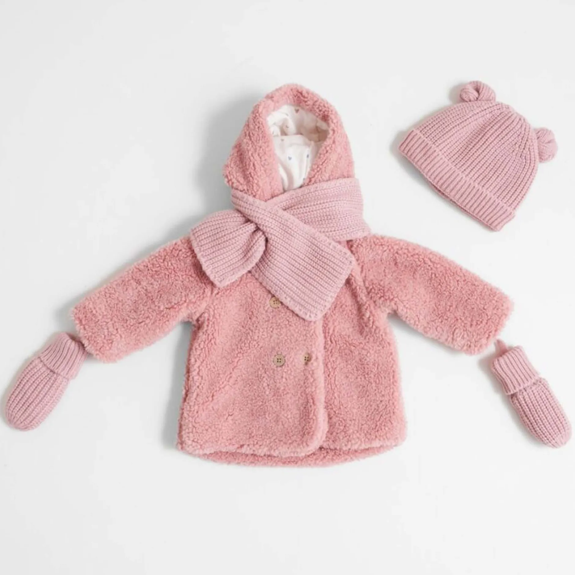 Accessoires|Accessoires*Prénatal baby wanten roze Soft Pink
