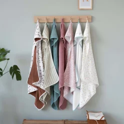 Badcapes & Badjassen*Prénatal badcape badstof groen