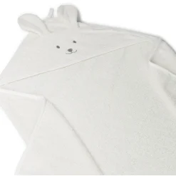Badcapes & Badjassen*Prénatal badcape kleine vriendjes wit