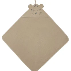Badcapes & Badjassen*Prénatal badcape tijger beige