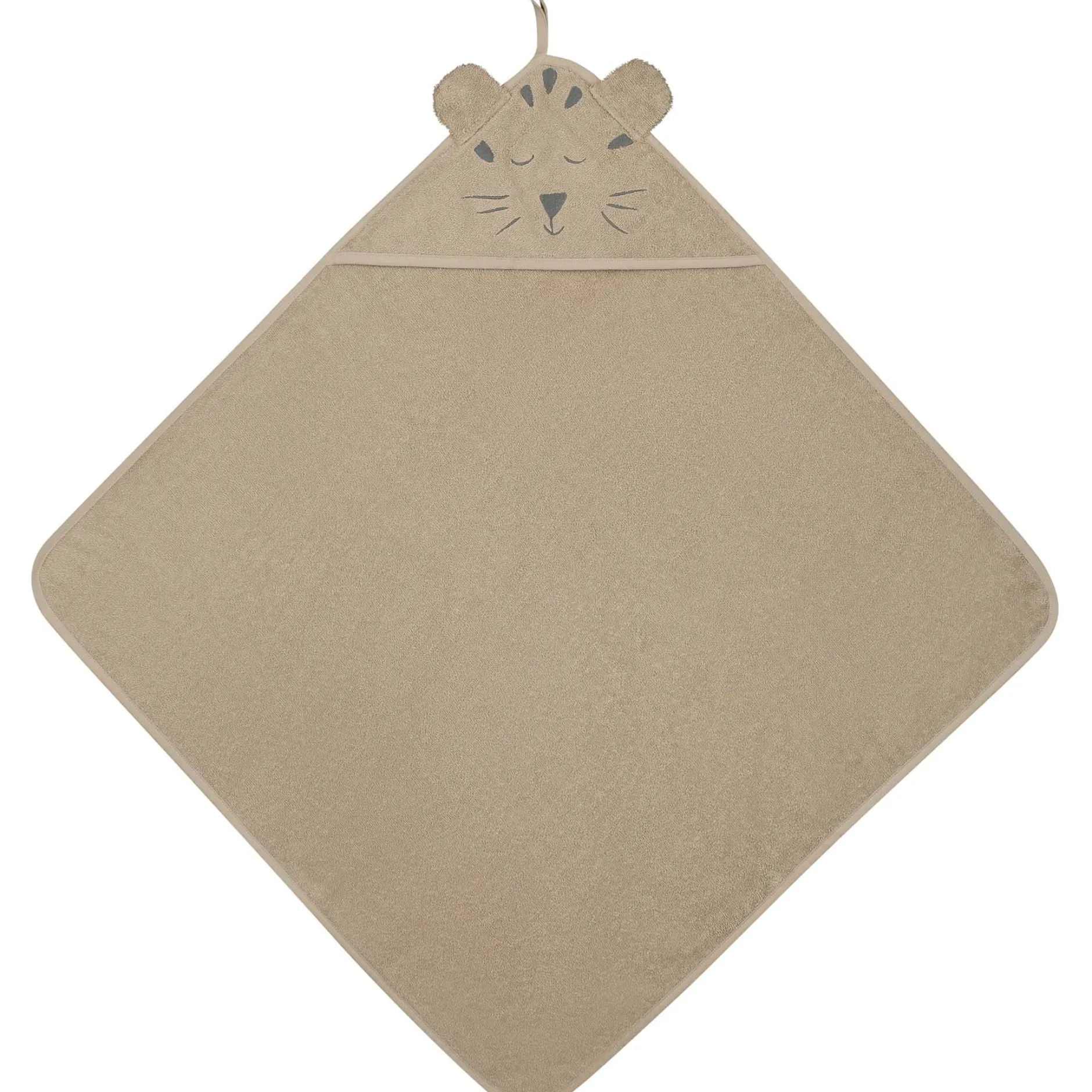 Badcapes & Badjassen*Prénatal badcape tijger beige