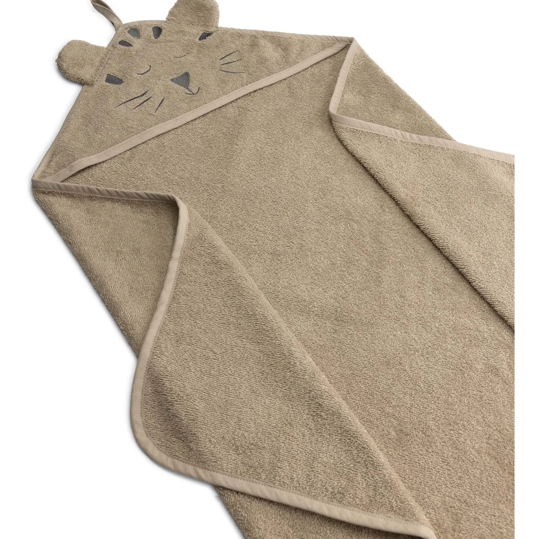 Badcapes & Badjassen*Prénatal badcape tijger beige