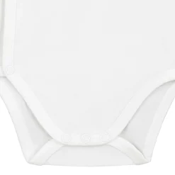 Rompers|Rompers*Prénatal basis overslagromper 2-pack korte mouwen effen wit White