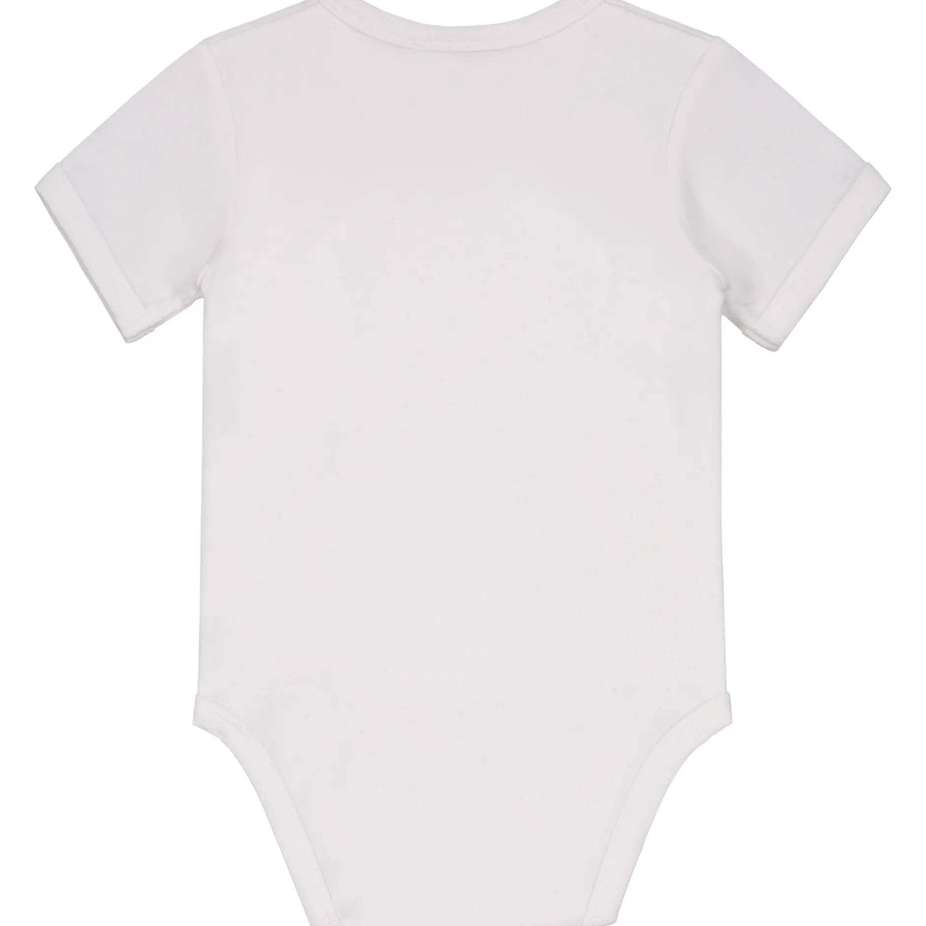 Rompers|Rompers*Prénatal basis overslagromper korte mouwen effen wit White