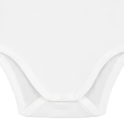 Rompers|Rompers*Prénatal basis romper 2 stuks korte mouwen effen wit White