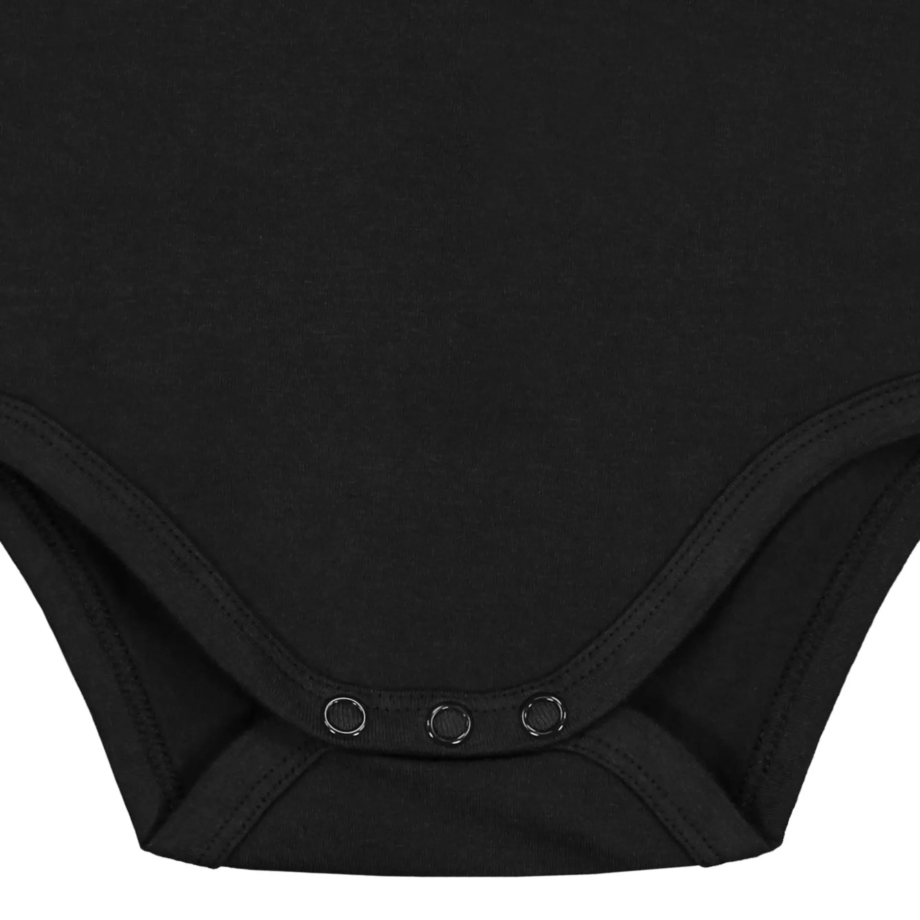 Rompers|Rompers*Prénatal basis romper korte mouwen effen zwart Black