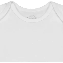 Rompers|Rompers*Prénatal basis romper lange mouwen effen wit White