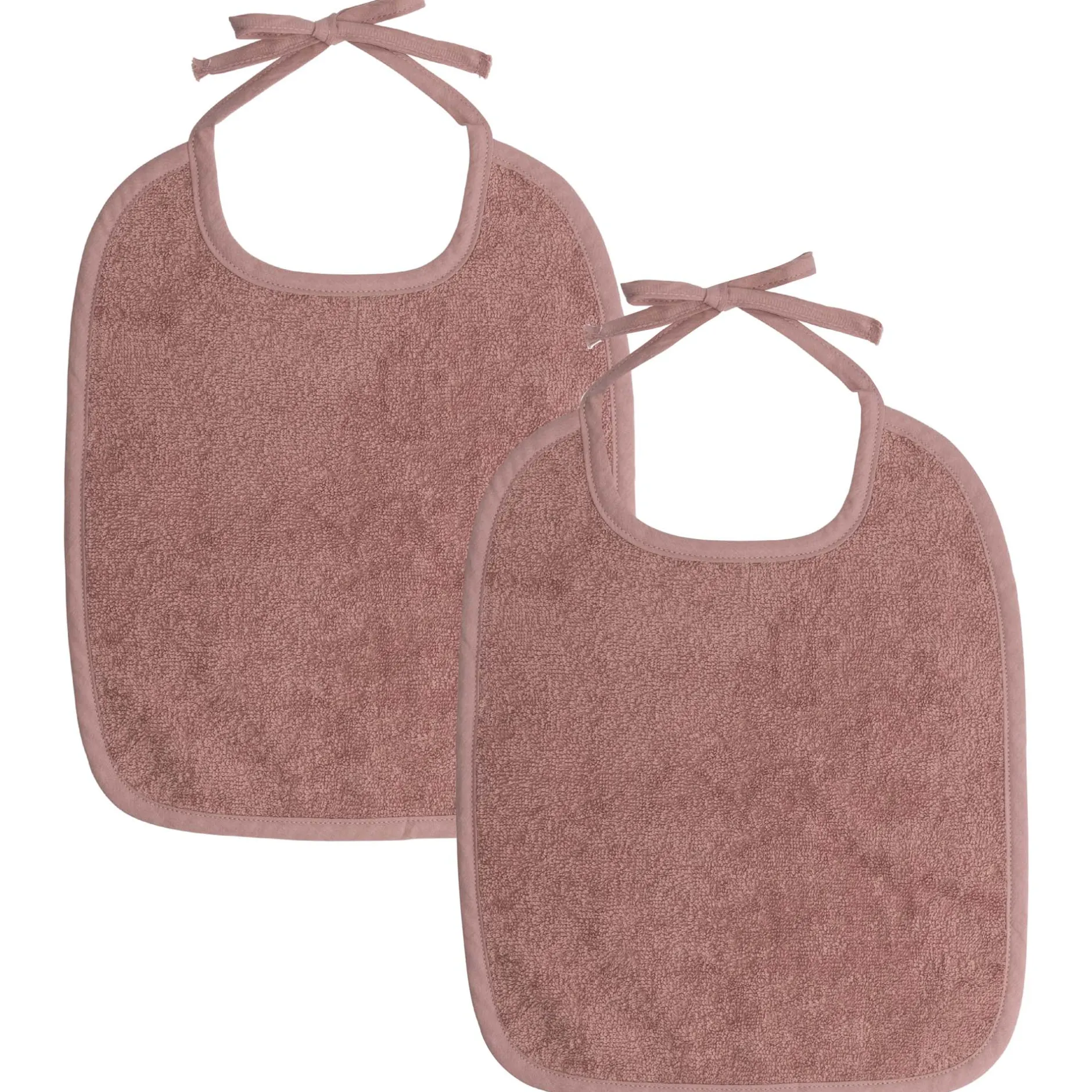 Slabbetjes*Prénatal basis slab 2 stuks roze