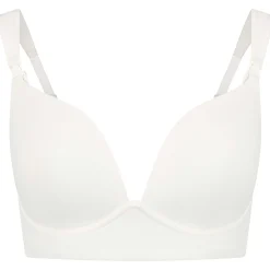 Borstkolven|Bh's*Prénatal beugelloze voedingsbh effen beige Ecru