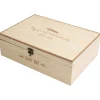 Feestartikelen|Kraamcadeaus*Prénatal bewaardoos hout Brown