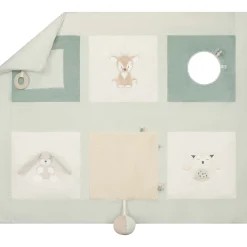 Boxkleden*Prénatal boxkleed Kleine Vriendjes Ivory White