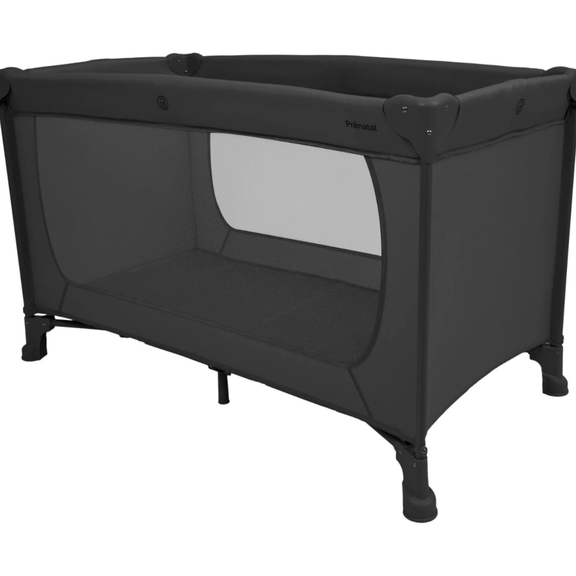 Campingbedden|Bundels En Combideals*Prénatal campingbed Evi zwart met matras & matrashoes