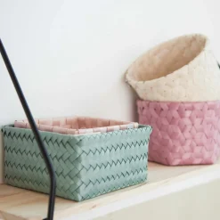 Manden & Dozen*Prénatal commode/cadeaumand roze