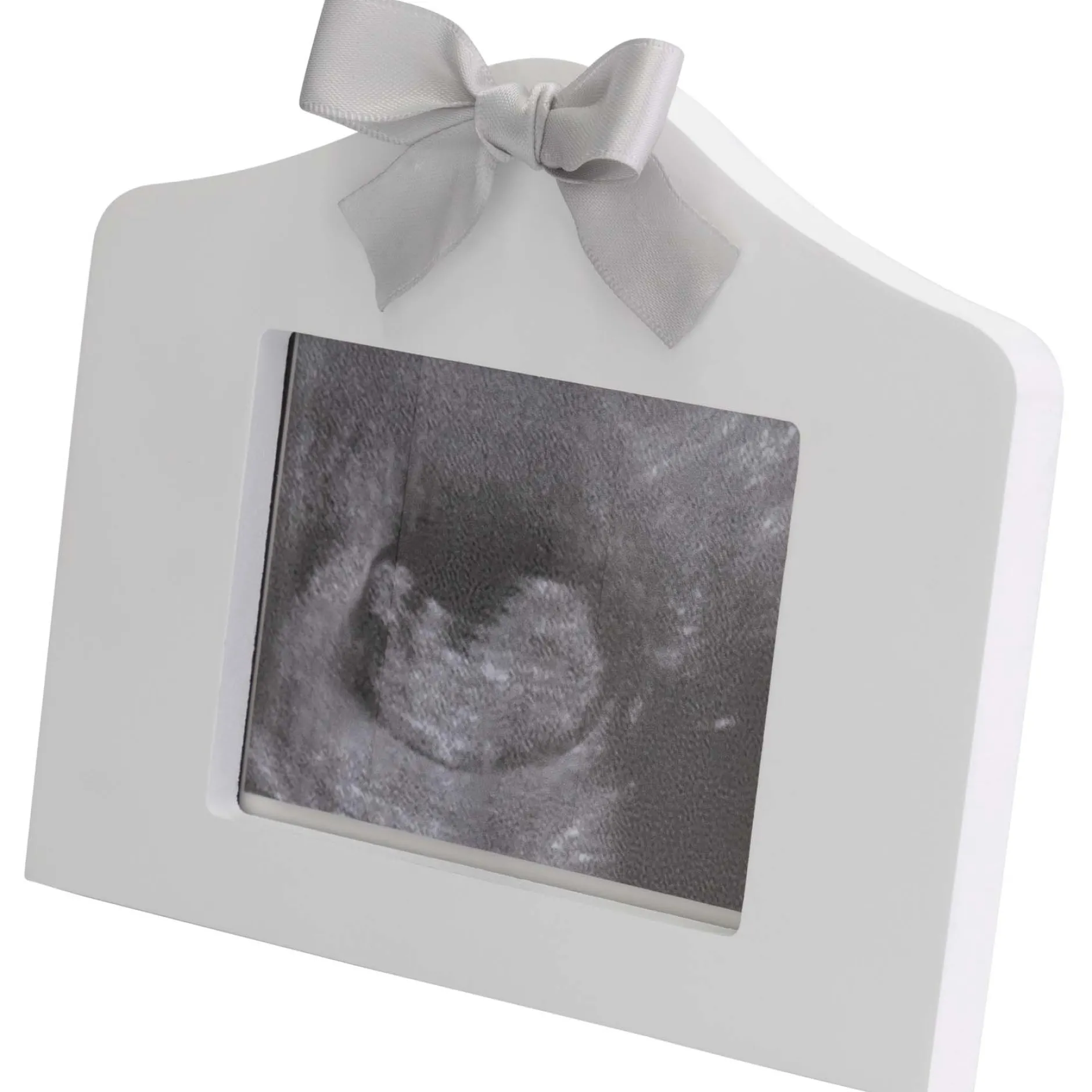Feestartikelen|Kraamcadeaus*Prénatal echo fotolijstje wit