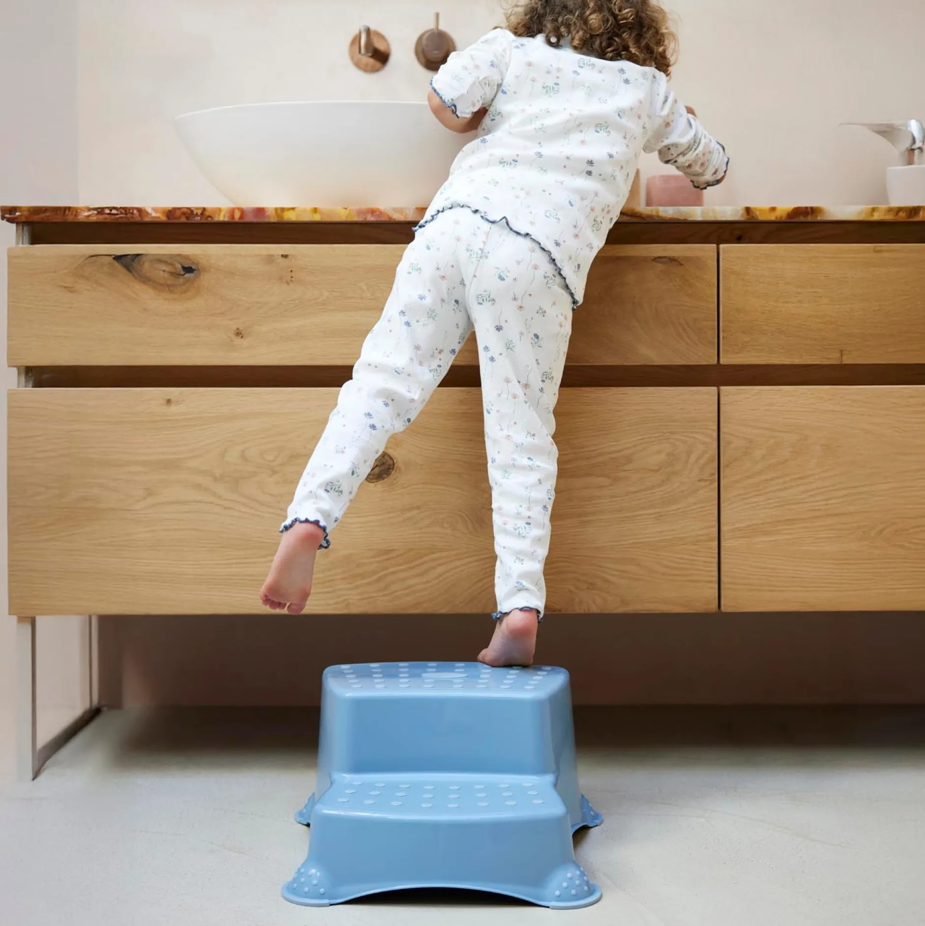 Potjes & Toiletverkleiners*Prénatal Essential Plus opstapje blauw