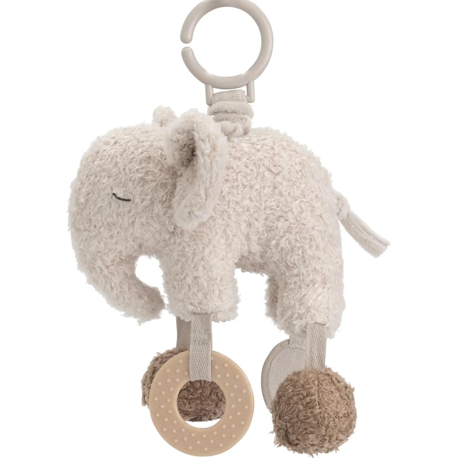 Hangspeelgoed|Boxen*Prénatal hangspeeltje Otis de olifant Grey