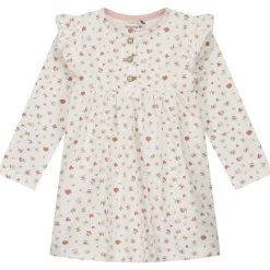 Mutsjes & Haarbandjes|Jurken*Prénatal Hello new day newborn jurk & tulband muts Powder Pink