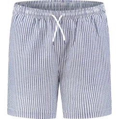Zwembroeken|Zwemkleding*Prénatal heren zwemshort streep strepen blauw Blue