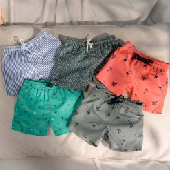 Zwembroeken|Zwemkleding*Prénatal heren zwemshort streep  strepen blauw Blue