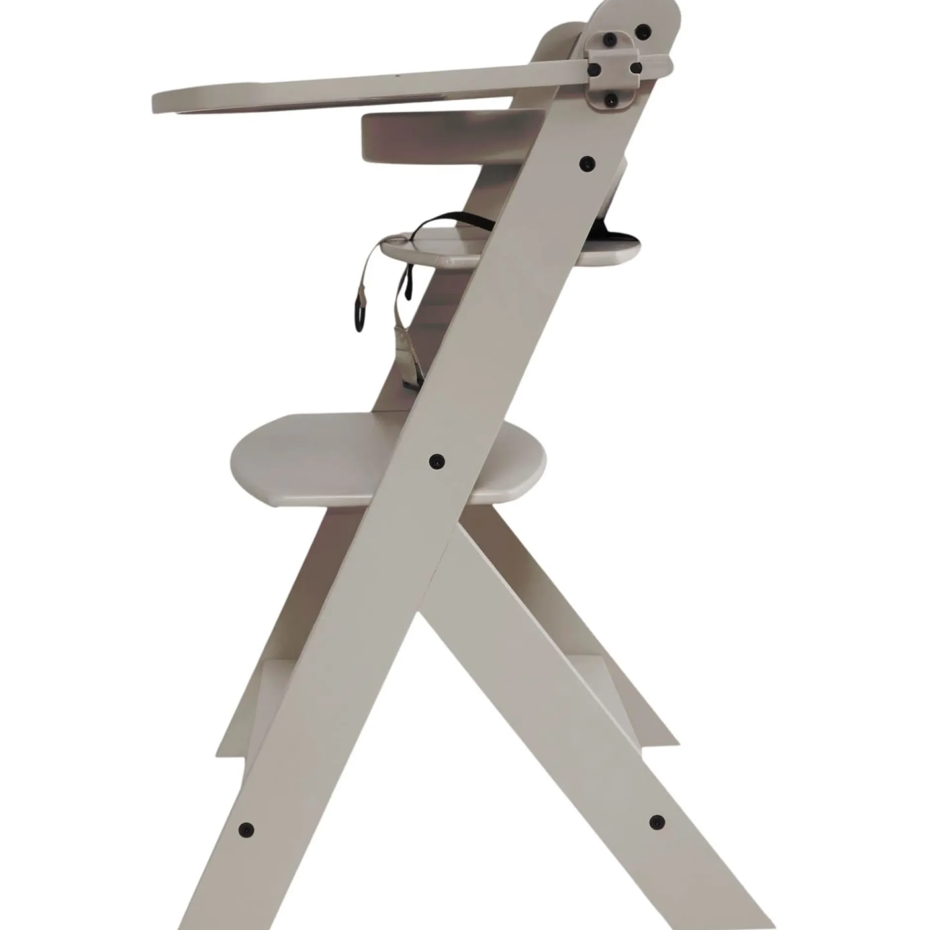 Wipstoelen & Bouncers*Prénatal houten kinderstoel Evan bundel taupe