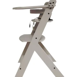 Wipstoelen & Bouncers*Prénatal houten kinderstoel Evan bundel taupe