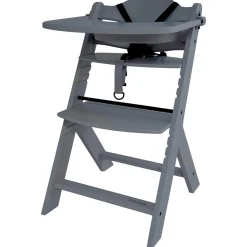 Wipstoelen & Bouncers*Prénatal houten kinderstoel Evan bundel grijs