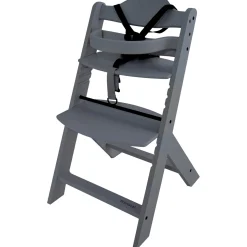 Wipstoelen & Bouncers*Prénatal houten kinderstoel Evan bundel grijs