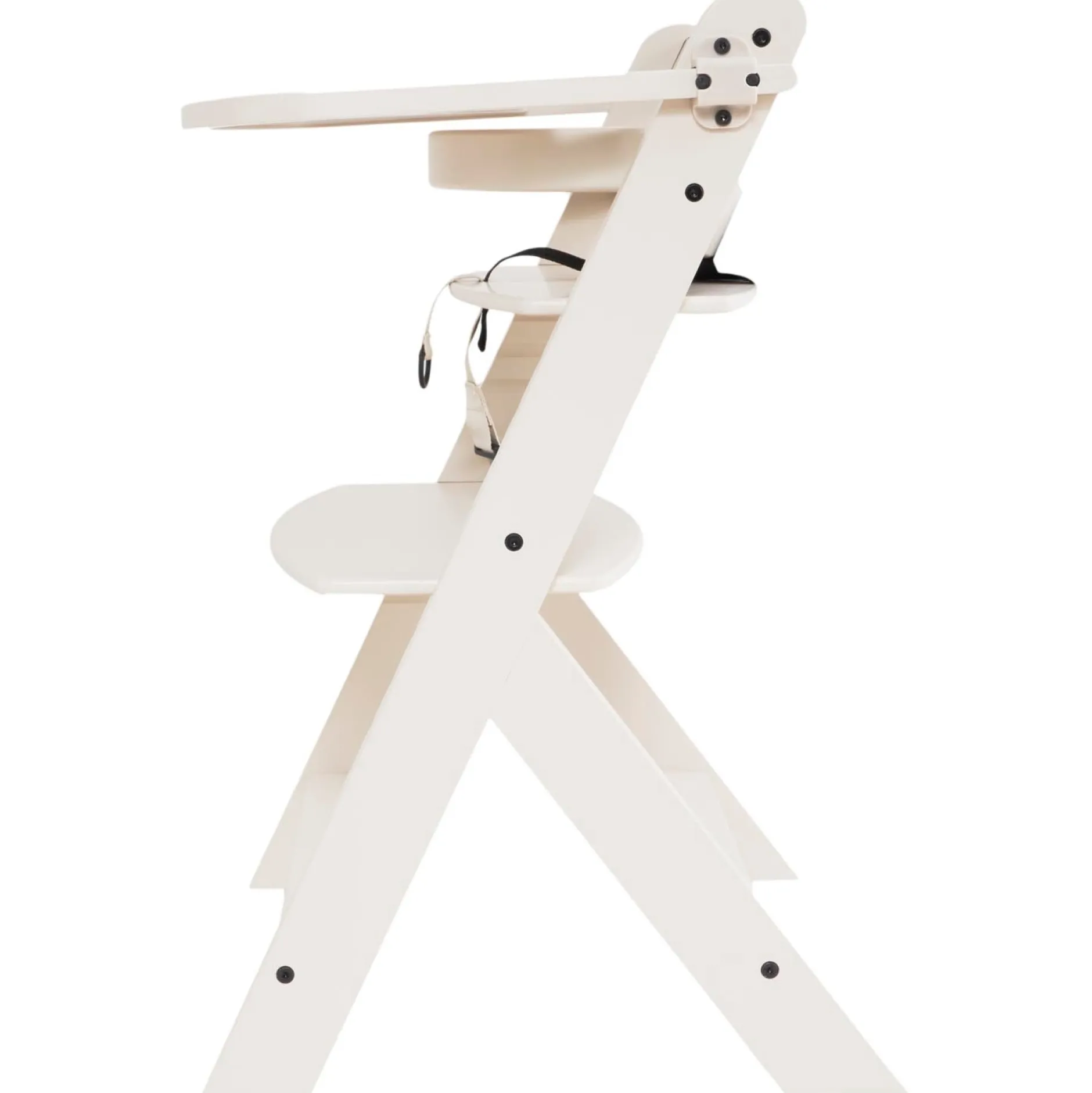 Wipstoelen & Bouncers*Prénatal houten kinderstoel Evan bundel wit