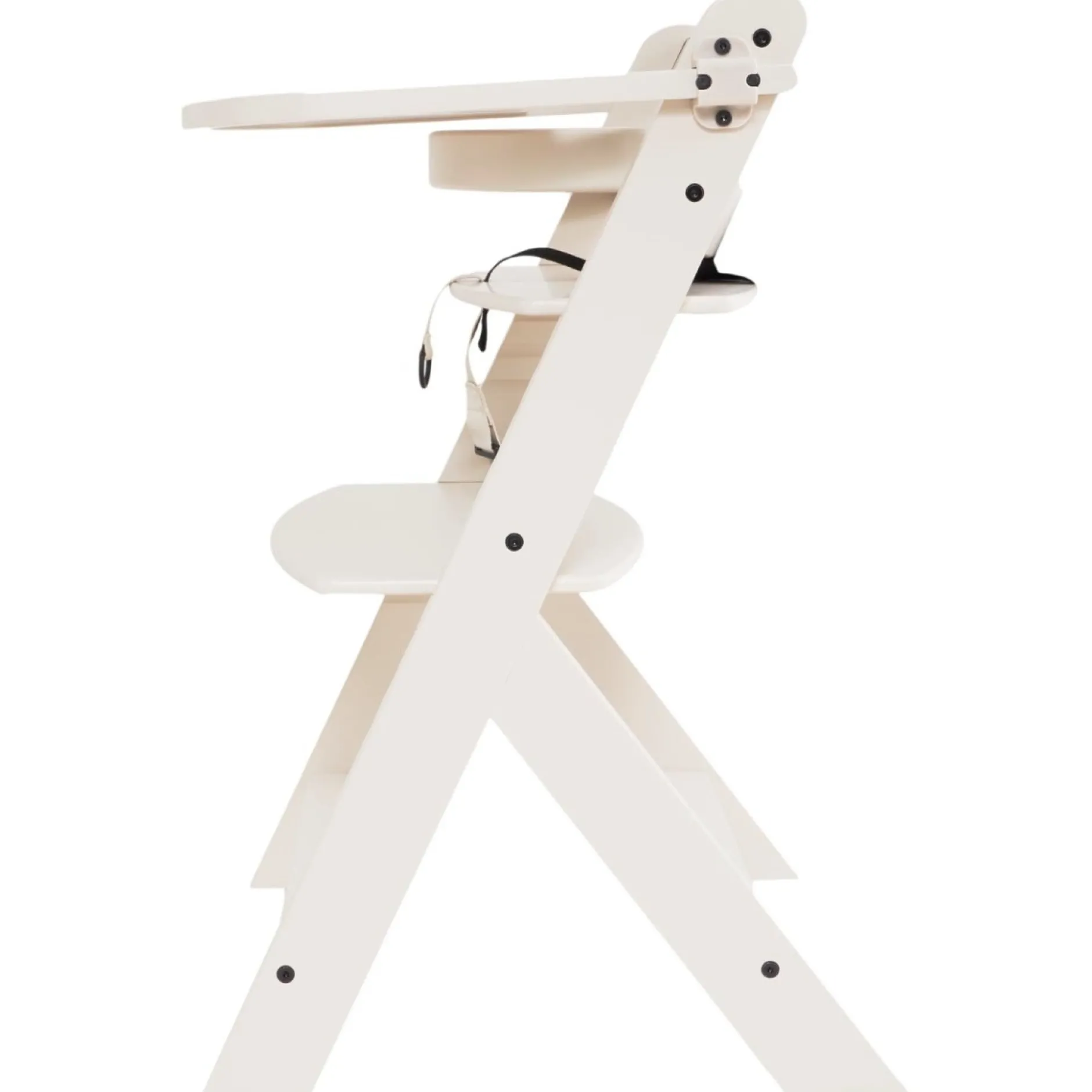 Wipstoelen & Bouncers*Prénatal houten kinderstoel Evan bundel wit