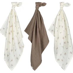 Doeken & Luiers*Prénatal hydrofiele luiers graan 3 stuks taupe