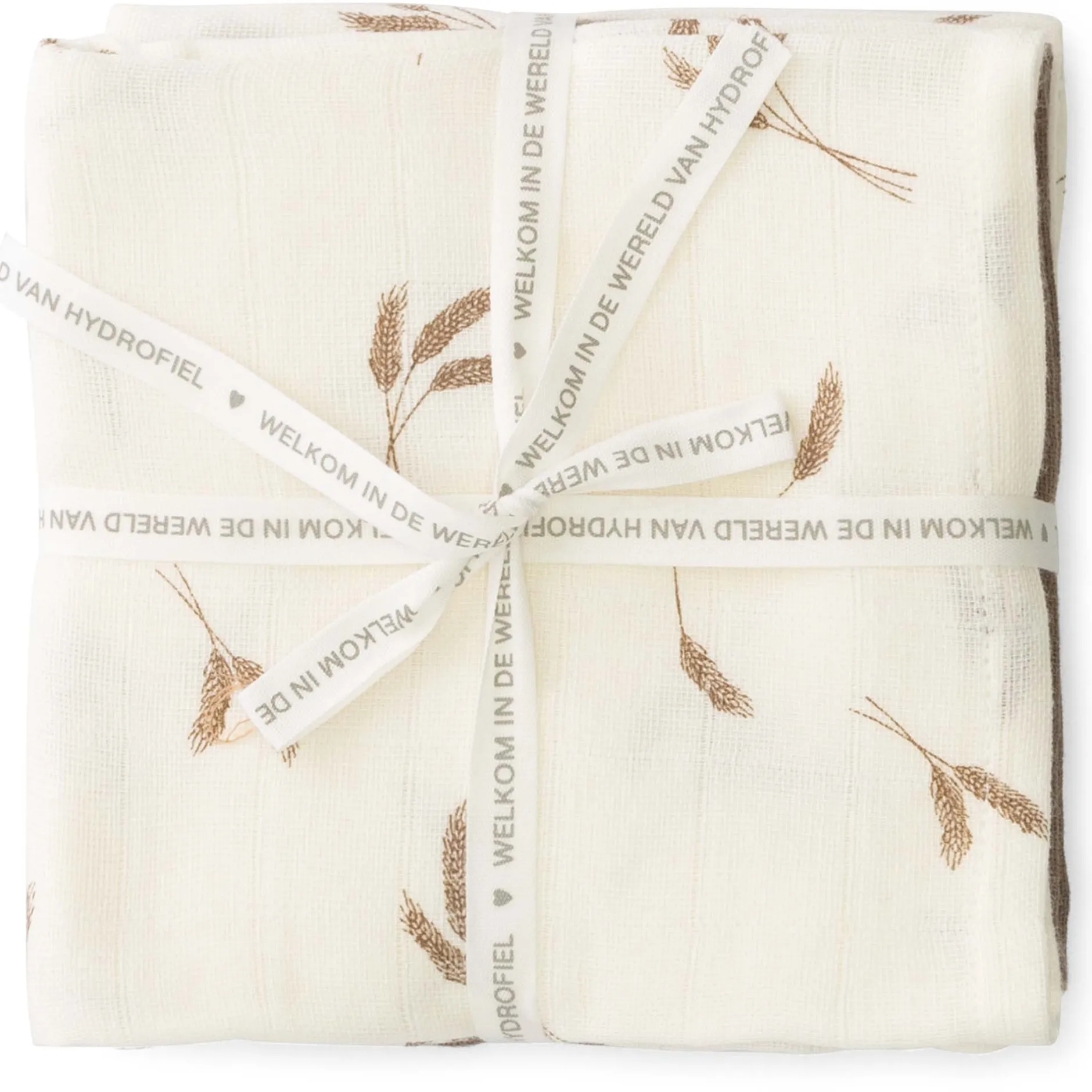 Doeken & Luiers*Prénatal hydrofiele luiers graan 3 stuks taupe