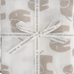 Boxen|Doeken & Luiers*Prénatal hydrofiele luiers Otis Olifant 3 stuks wit