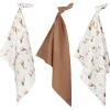 Doeken & Luiers*Prénatal hydrofiele luiers safari 3 stuks  wit