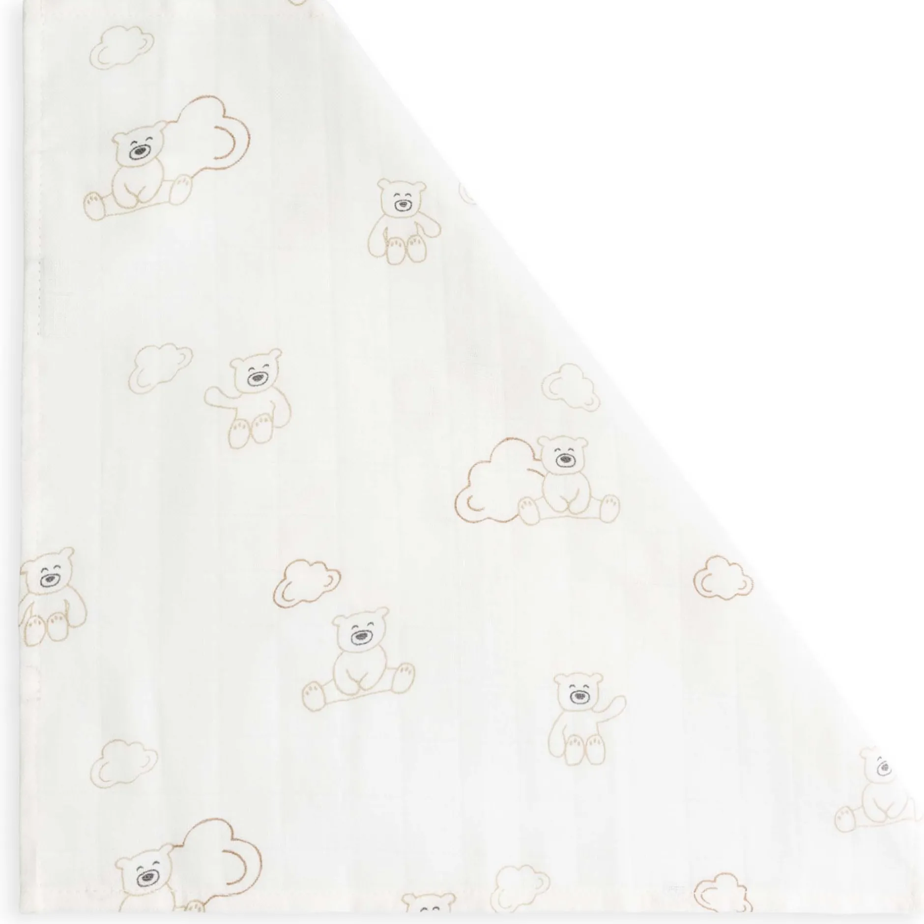 Monddoekjes|Monddoekjes*Prénatal hydrofiele monddoekjes 3 pack beige