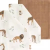 Washandjes*Prénatal hydrofiele washandjes 3 stuks  wit