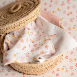 Washandjes*Prénatal hydrofiele washandjes 3 stuks roze