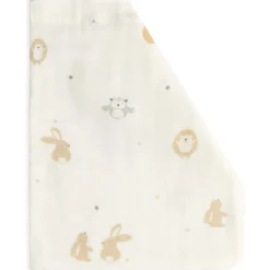 Washandjes*Prénatal hydrofiele washand kleine vriendjes 3 stuks wit