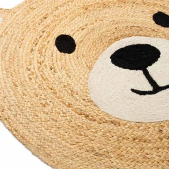 Vloerkleden*Prénatal Jute Vloerkleed Beer naturel