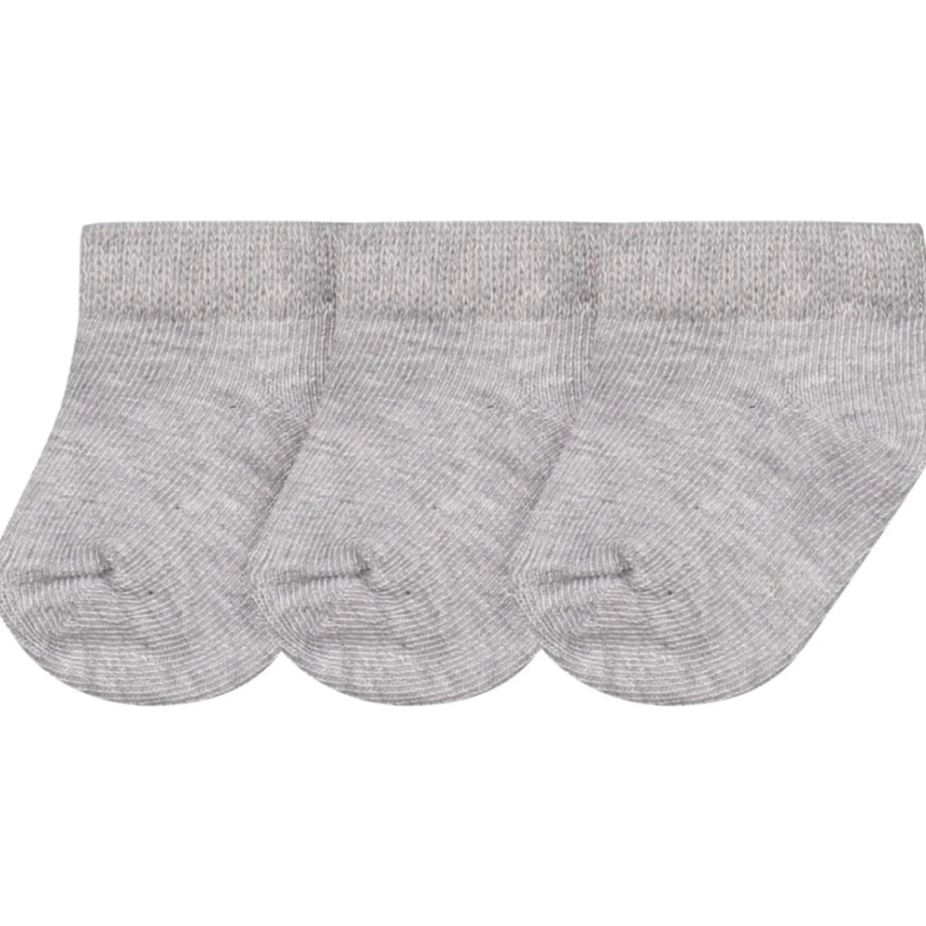 Sokken|Sokken & Maillots*Prénatal kinder sokken 3 paar grijs Cloud Grey Melange