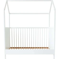 Ledikanten*Prénatal ledikant bed/huisje Bauke White