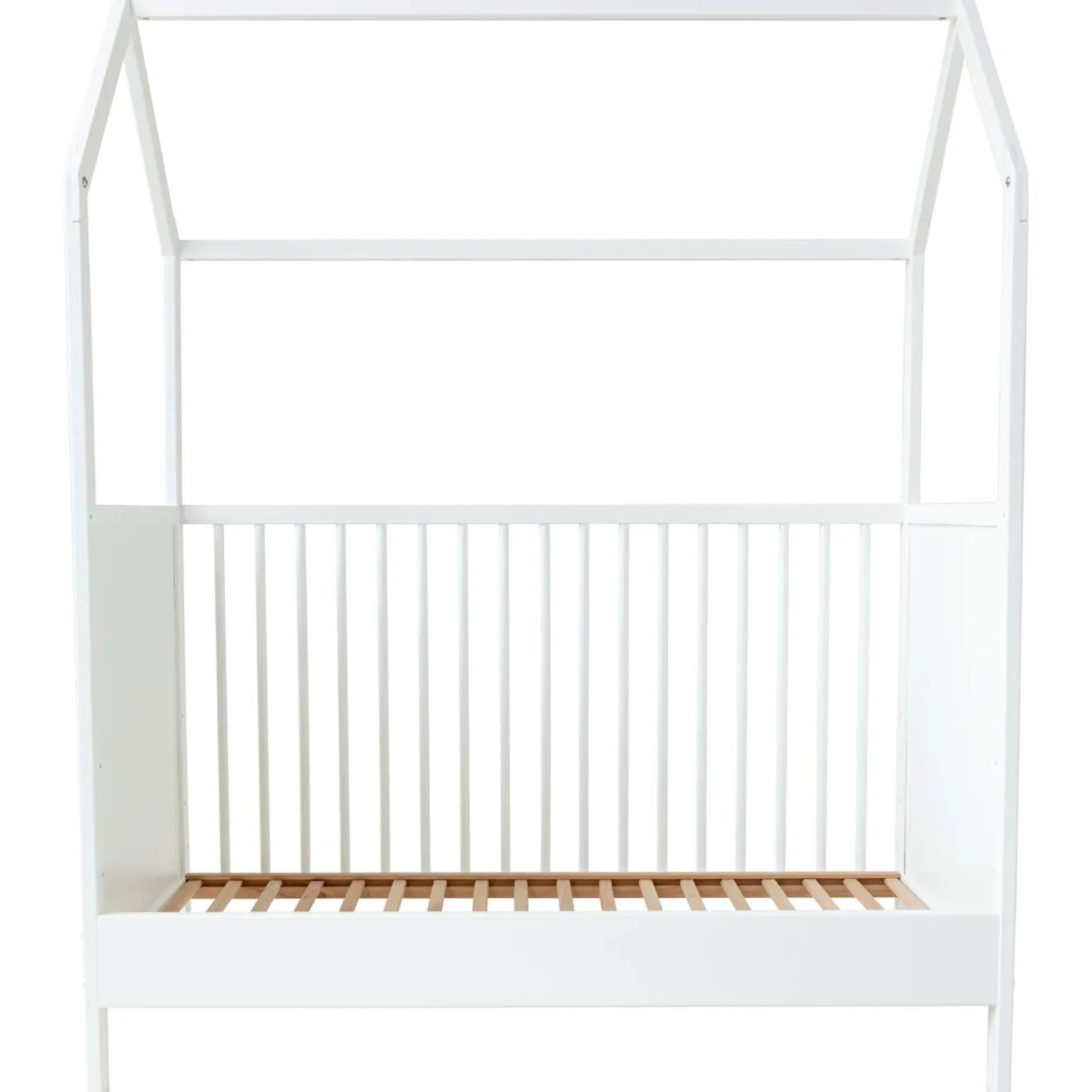 Ledikanten*Prénatal ledikant bed/huisje Bauke White